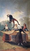 Francisco Goya Straw Mannequin Sweden oil painting artist